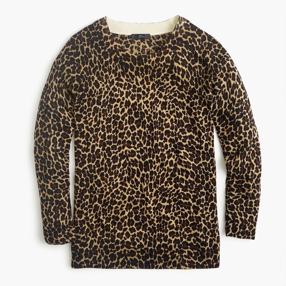 J.Crew Tippi Sweater (Leopard)
